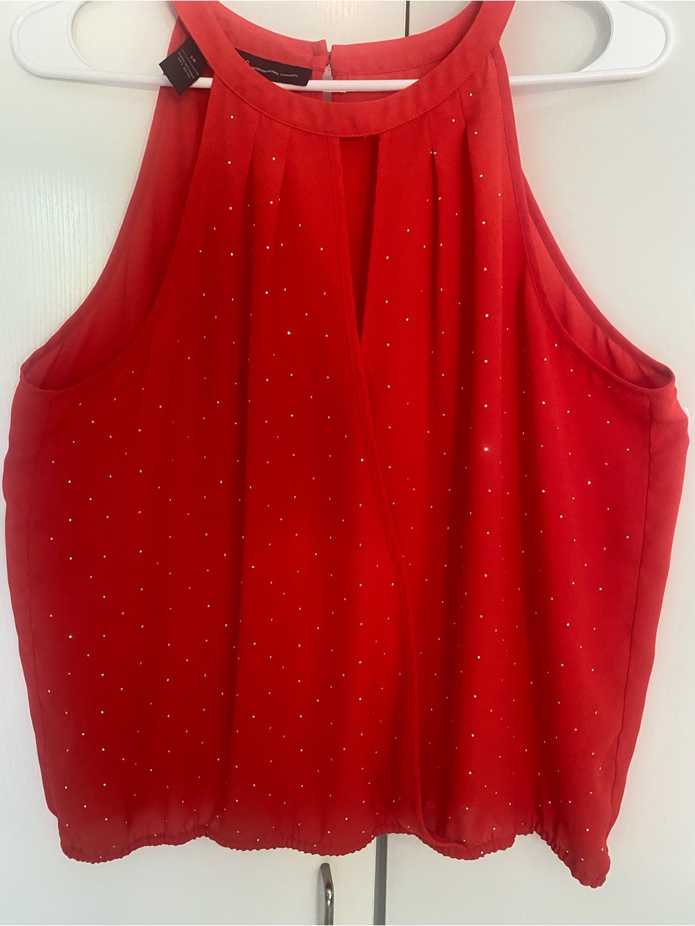 Inc. sparkly top